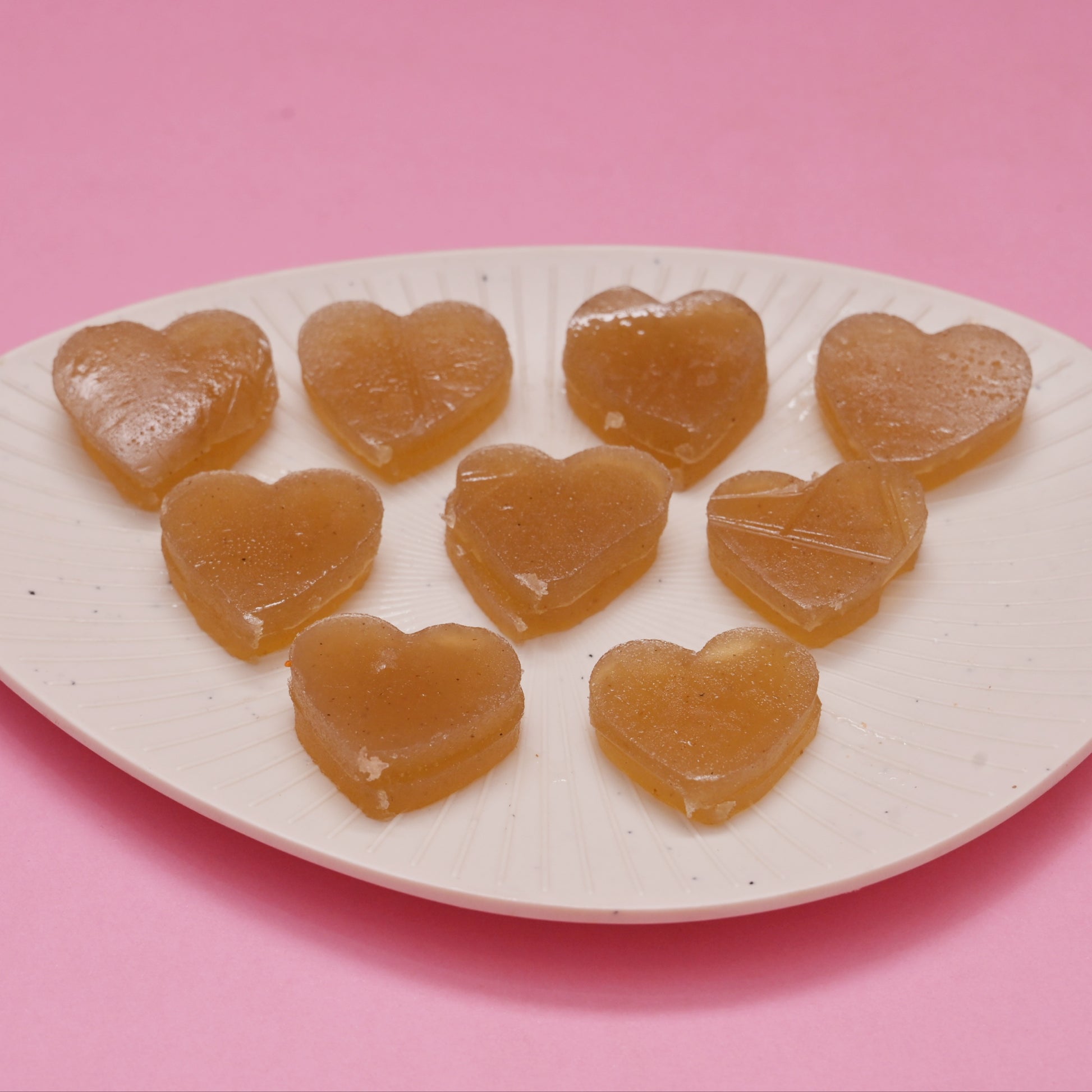 heart shape amla burfi