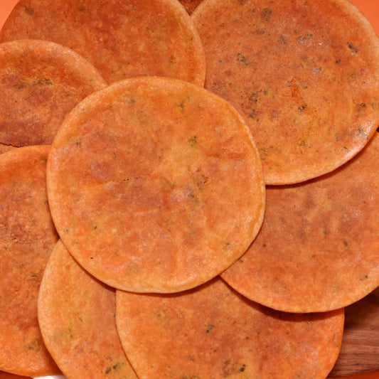handmade marwadi besan puri - authentic handmade delight