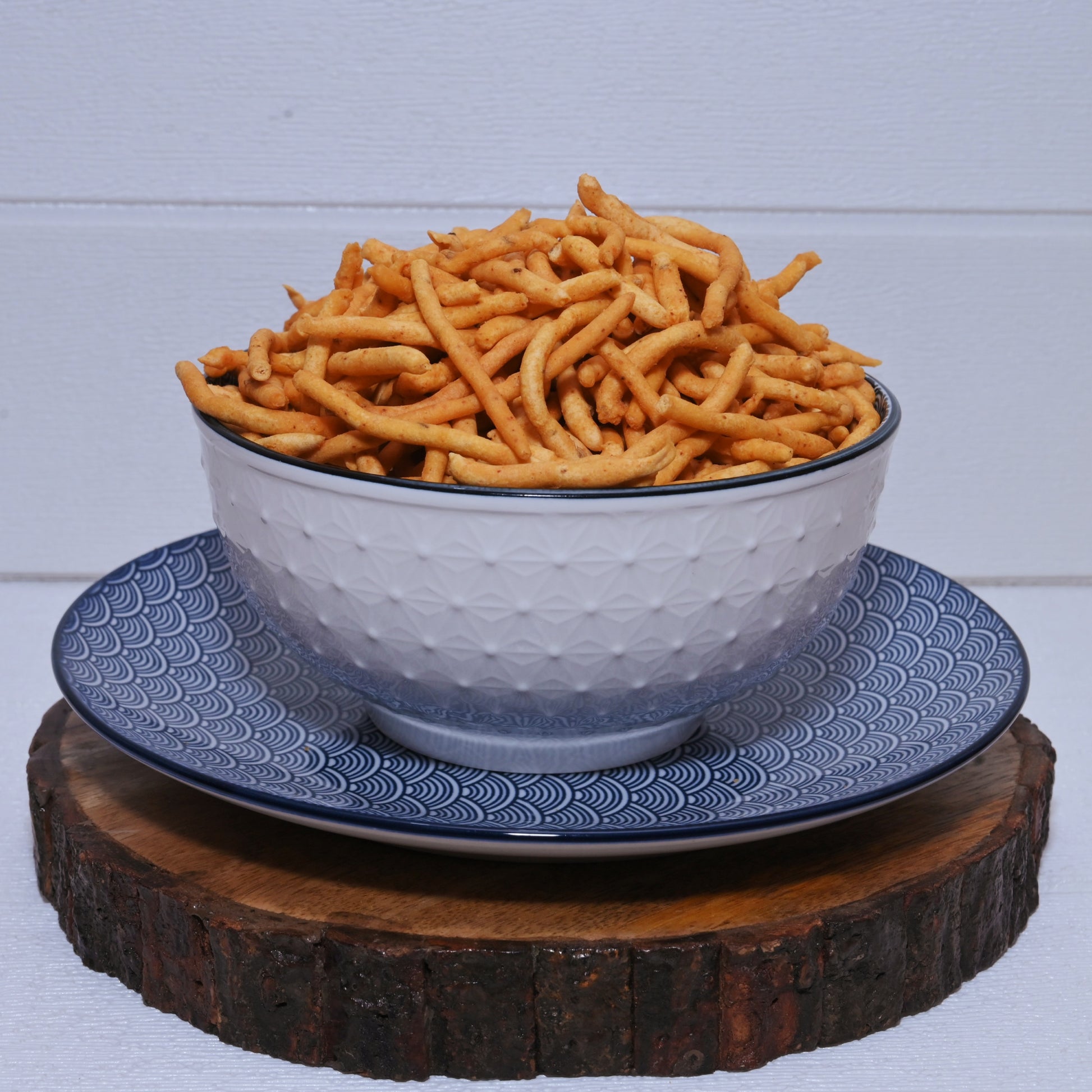 bikaneri mota bhuia in a bowl 