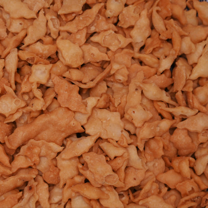 close up shot of nimki (NAMKEEN)